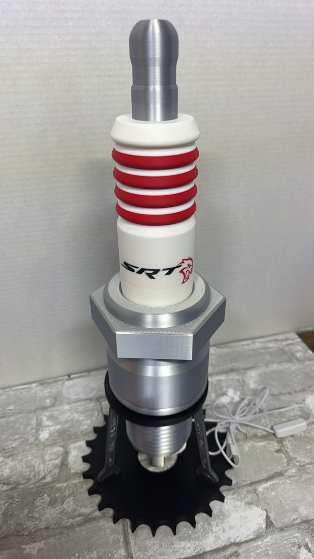 Spark Plug Themed Lamp thumbnail 2