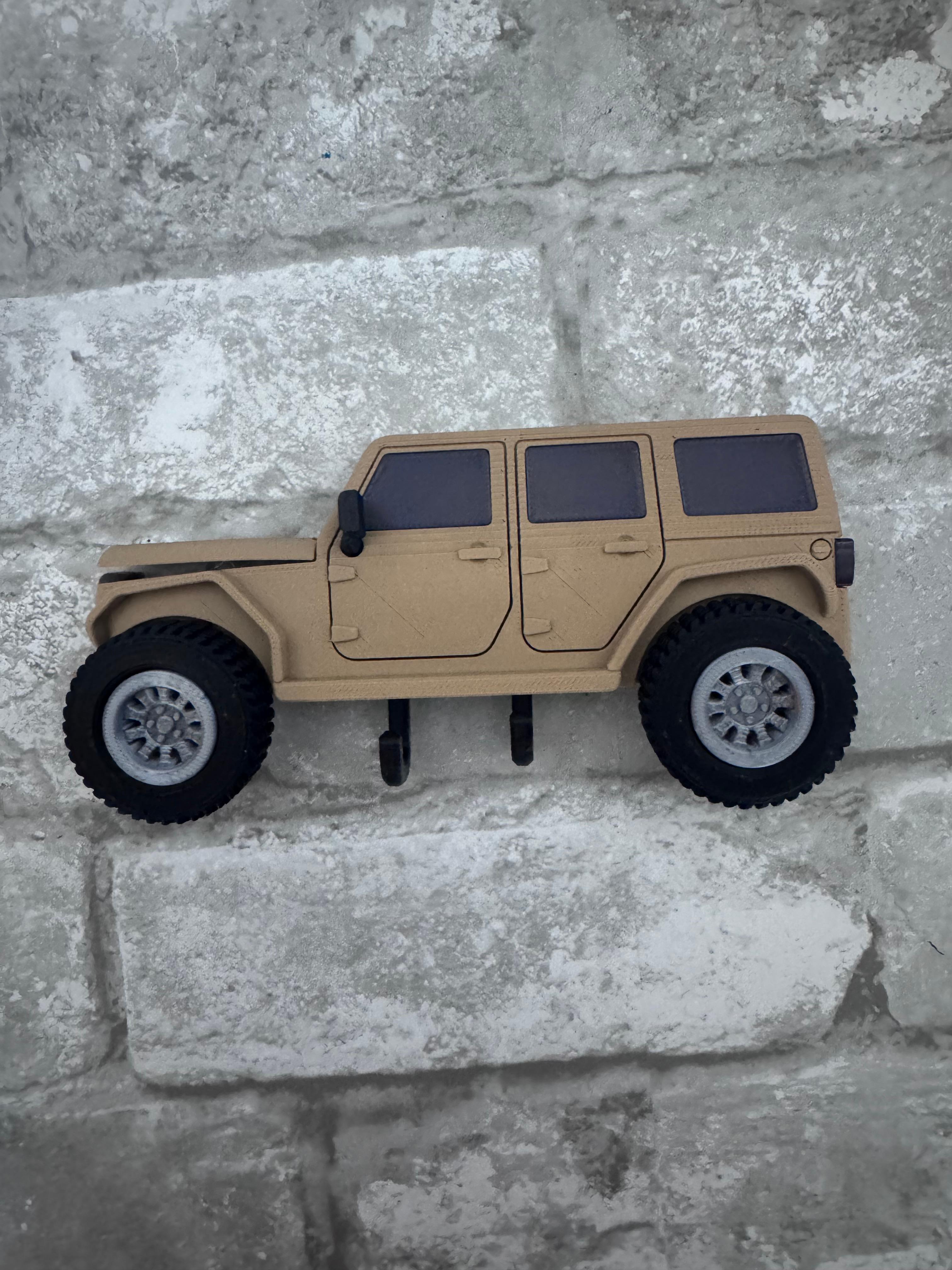 Jeep-Inspired 4dr Key Hanger thumbnail 3
