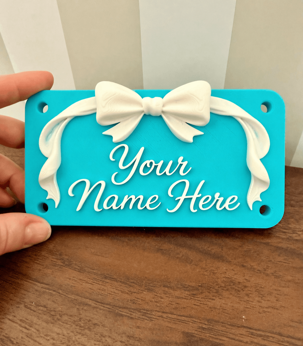 Bicycle  license plate